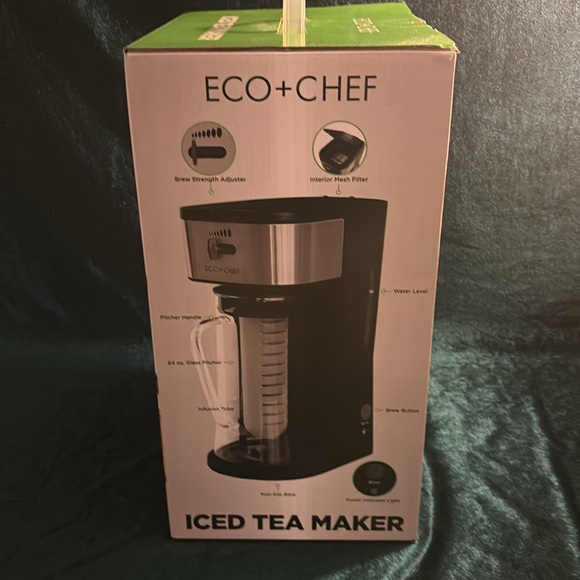 Eco Chef 64 ounce Iced Tea & Iced Coffee Maker NWT! - Picture 4 of 8